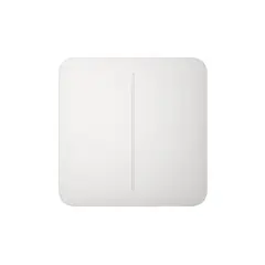 AJAX SYSTEMS Ajax SoloButton (2-gang) két kapcsolós gomb, fehér